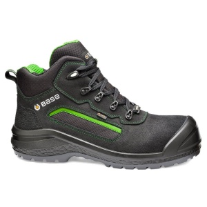 Bocanci Portwest Be-Powerful Top, S3S CI SC LG FO SR, negru/verde, marime 44