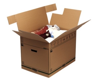 Cutie carton transport si arhivare Fellowes, FastFold, 463x480x632 mm, 127 L - Img 2