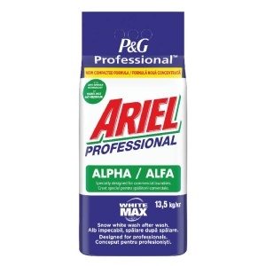 Detergent automat Ariel Profesional White Max Alfa, 13.5 kg