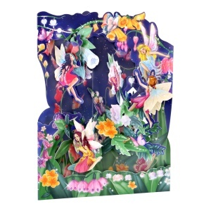 Felicitare Santoro, Design Zane, 3D Pop-up