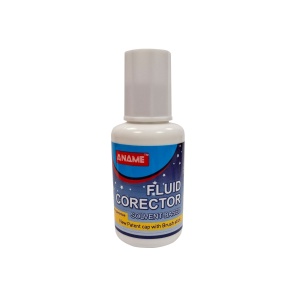 Fluid corector pe baza de solvent, cu pensula, 20 ml