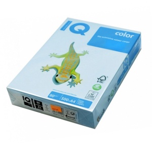 Hartie IQ Color A3, 80g, 500 coli/top, albastru pastel BL29