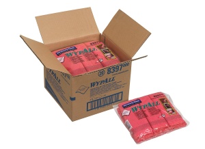 Lavete microfibra Kimberly-Clark Wypall, rosii, 6 bucati/pachet - Img 6