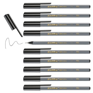 Liner Edding, 55 corp plastic, varf 0.3 mm, negru - Img 4
