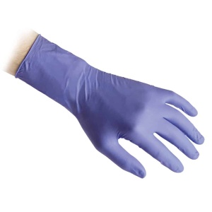 Manusi nitril Reflexx 99, nepudrate, 0.15 mm, 29 cm, marime M, 50 buc/UM
