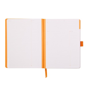 Meeting Book A5+ Rhodiarama, 80 file, argintiu - Img 4