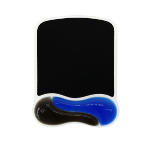 Mouse Pad Kensington Duo Gel, cu suport ergonomic pentru incheietura mainii, cu gel, albastru/negru - Img 2