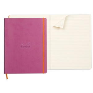 Notebook A4+ Rhodiarama, 80 file, ivory dictando, lila - Img 2