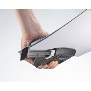 Perforator plastic Leitz Recycle MINI NeXXt Series, 10 coli, partial reciclat, negru - Img 2