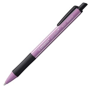 Pix cu mecanism Stabilo Pointball NatureCOLORS Wildflower, 0.5 mm, gri-violet, cerneala albastra