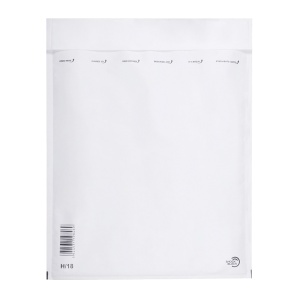 Plic cu protectie, 270 x 360 mm (interior), alb, banda silicon, 90 g/mp, 5 bucati/set
