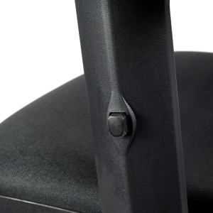 Scaun operational, Xenia, ergonomic, negru - Img 4