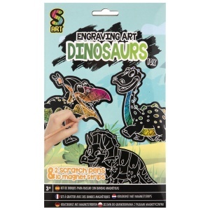Set Creative Craft, 10 figurine razuibile, 2 creioane, 10 fasii magnet - Img 4