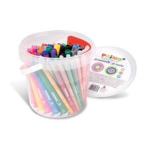 Set markere Morocolor Primo, 36 permanente si 36 lavabile - Img 2