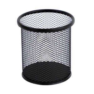 Suport instrumente de scris, mesh, neechipat, metal, negru
