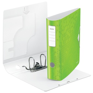 Biblioraft Leitz Active WOW 180°, A4, 75 mm, polyfoam, verde metalizat - Img 3