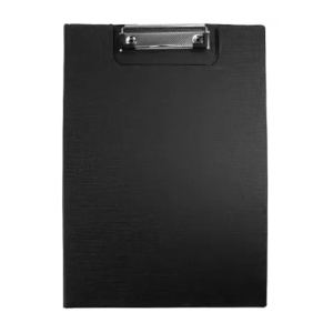 Clipboard dublu, negru, A4