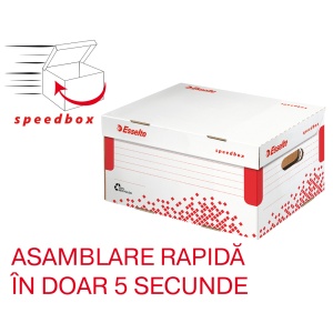 Container de arhivare Esselte Speedbox cu capac M