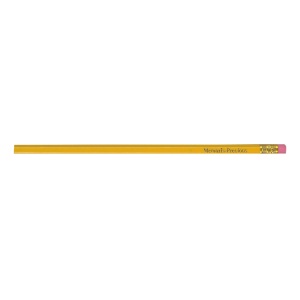Creion HB Memoris-Precious, 18 cm, cu radiera