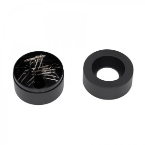 Dispenser agrafe MAUL, din plastic reciclat, negru - Img 2