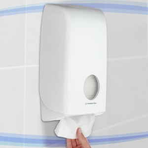 Dispenser Kimberly-Clark Aquarius pentru hartie igienica pliata - Img 5