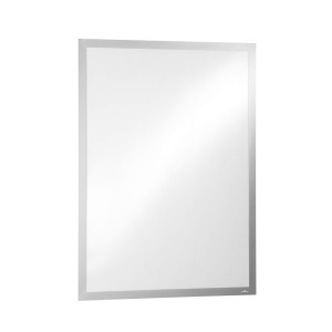 Display autoadeziv, magnetic Durable Duraframe Poster, 50 x 70 cm, argintiu