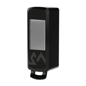 Dozator manual mic SVEMA LOGAN-M, pentru sapun sau dezinfectant, negru, 750 ml