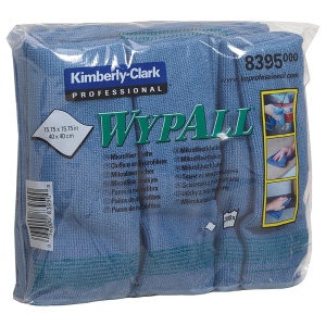 Lavete microfibra Kimberly-Clark Wypall, albastre, 6 bucati/pachet - Img 3