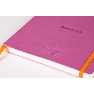 Meeting Book A5+ Rhodiarama, 80 file, lila - Img 6