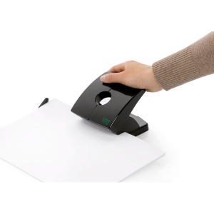 Perforator Novus B230 re+new, 30 coli, negru, 62% pp reciclat - Img 5