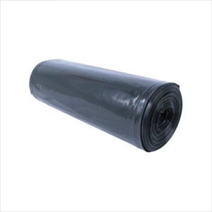 Saci menaj LDPE negri, 70x110 cm, 120L, 14 microni, 10 bucati/rola