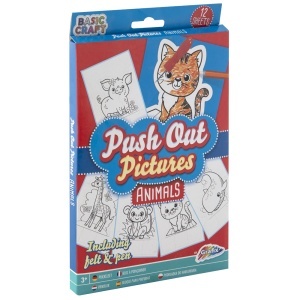 Set coloriaj cu perforator Creative Craft, 12 fise pentru colorat - Img 6