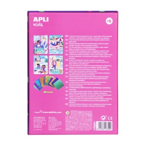 Set hartie metalica transferabila, Apli, tema Moda, 20 coli - Img 3