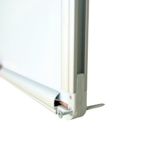 Tabla magnetica, Noki, INT 600, rama aluminiu, 90x120 cm, prindere pe perete - Img 3