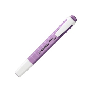 Textmarker STABILO swing cool NatureCOLORS Wildflower, gri violet, varf tesit, 1-4 mm