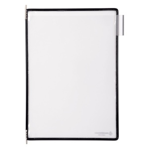 Display Tarifold, A4, 10 bucati/set, negru - Img 3