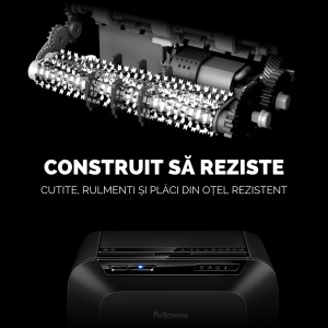 Distrugator documente Fellowes, Automax 80M, 80 coli - Img 5
