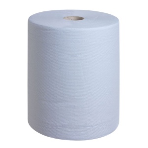 Lavete Kimberly-Clark Wypall L20 2 str Airflex albastra, 500 portii - Img 4