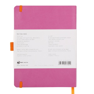 Meeting Book A5+ Rhodiarama, 80 file, lila - Img 3