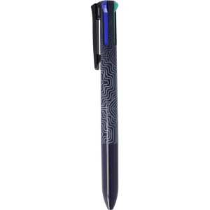 Pix cu mecanism Westcott Every4, 4 culori, 0,5 mm