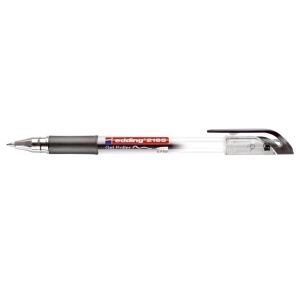 Roller cu gel, Edding, Cristal Jelly 2185, 0.7 mm, plastic, negru