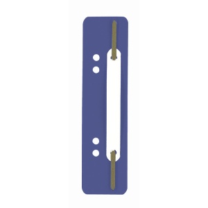 Alonje indosariere, albastru, 38x150 mm, plastic, 25 bucati/set