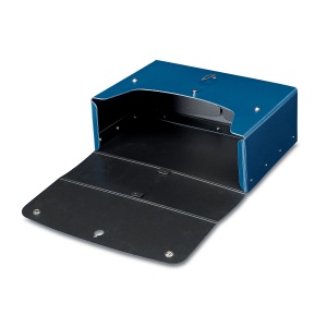 Cutie pentru arhivare cu maner ergonomic TRILEX, PP, latime 20CM, albastru - Img 2