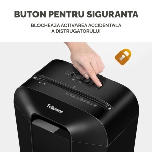 Distrugator documente Fellowes Powershred LX25, 6 coli, Cross-Cut - Img 4