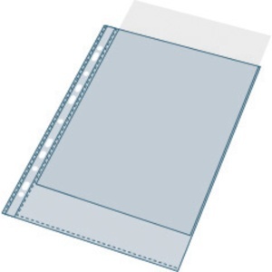 File de protectie Exacompta Cristal, grosime 90 microni, 100 bucati/set - Img 4