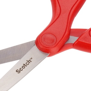 Foarfeca Scotch universala, 18 cm, otel, rosu - Img 3