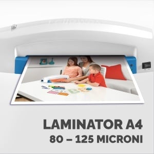 Laminator Fellowes Lunar Plus A4, albastru - Img 4