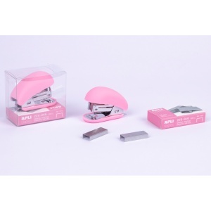 Mini capsator Apli, Nordik Collection, 24/6, 40 coli, roz
