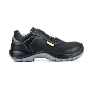 Pantofi de protectie Sirin Ciucas New S3 WR SRC, piele bovina, bombeu nemetalic, talpa PU, negru, marimea 36