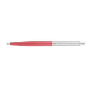 Pix cu mecanism Zebra, 901, 0.7 mm, corp roz, scriere albastra